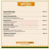 Paella menu